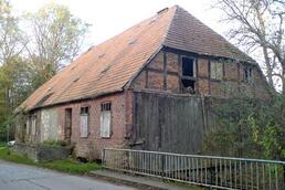 Wassermühle, erbaut 1841, in Eickhof bei Sternberg Wassermühle, erbaut 1841, in Eickhof bei Sternberg