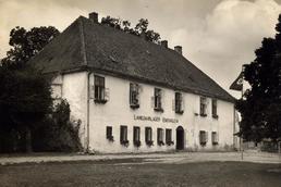 Gutshaus, Postkarte, Landjahrlager Gutshaus, Postkarte, Landjahrlager