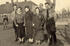 Gruppenfoto in Faulenrost während der NS-Zeit