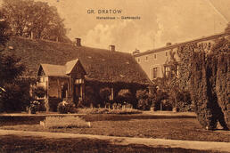 Historische Postkarte Herrenhaus Groß Dratow 1915; aus der Sammlung A. Kobsch, Stralsund Historische Postkarte Herrenhaus Groß Dratow 1915; aus der Sammlung A. Kobsch, Stralsund