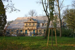 Gutshaus Karcheez 2007, während der Sanierung Gutshaus Karcheez 2007, während der Sanierung