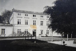 Historische Ansicht Gutshaus Knegendorf, Foto Heiner Paulick Historische Ansicht Gutshaus Knegendorf, Foto Heiner Paulick