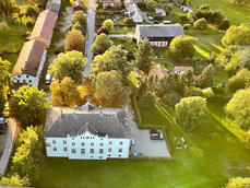 Herrenhaus Klein Roge, Luftbild Herrenhaus Klein Roge, Luftbild