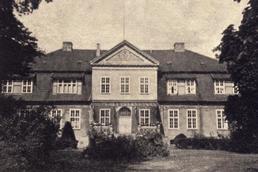 Historische Ansicht Gutshaus Möllenhagen 1941; aus der Sammlung A. Kobsch, Stralsund