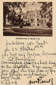 Historische Ansichtskarte Gutshaus Müsselmow um 1930; aus der Sammlung A. Kobsch, Stralsund Historische Ansichtskarte Gutshaus Müsselmow um 1930; aus der Sammlung A. Kobsch, Stralsund
