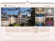 Castle Ralswiek in the calendar 2021