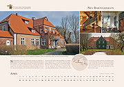 Neu Bartelshagen manor in calendar 2019