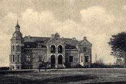 Historische Ansicht Gutshaus Wozeten 1904 aus der Sammlung A. Kobsch, Stralsund