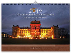 Kalender Gutshäuser und Schlösser 2019 im A3 Format Kalender Gutshäuser und Schlösser 2019 im A3 Format