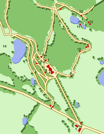 Parkplan Burg Schlitz